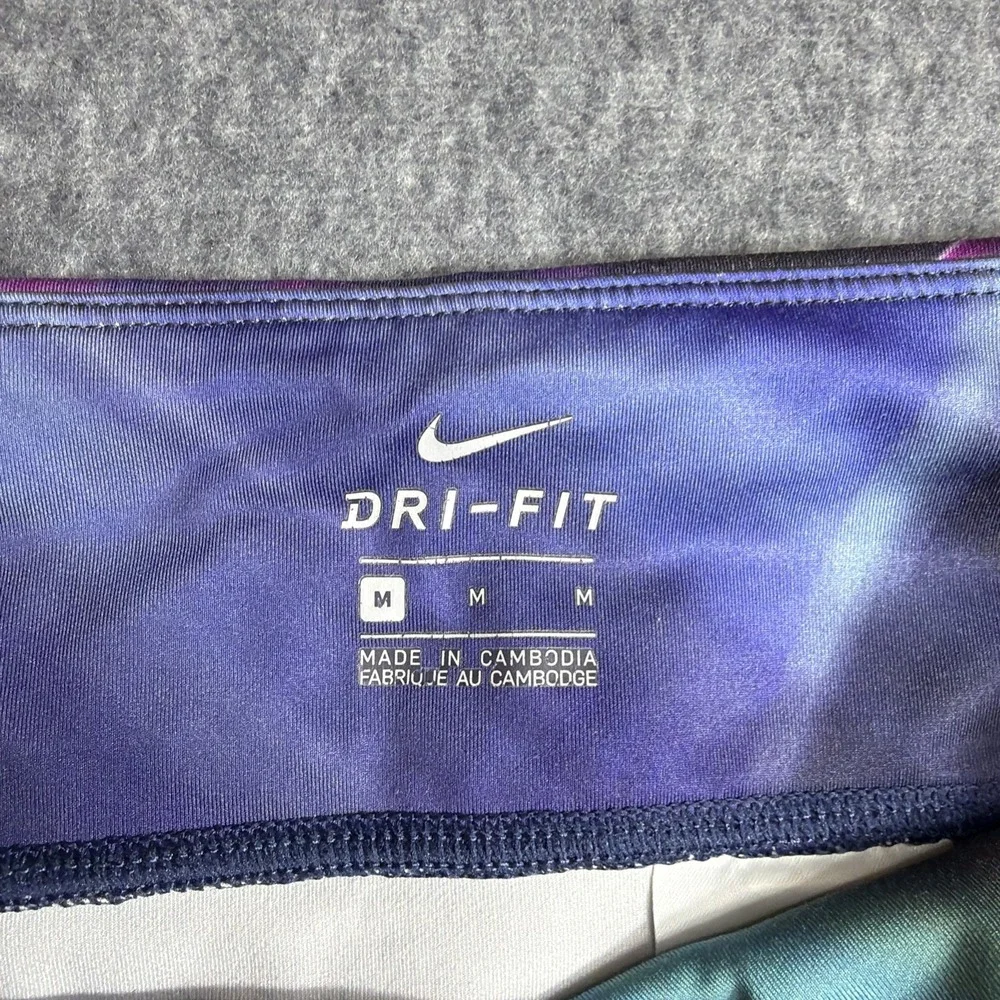 Nike‎ Epic Running Leggings Women's Sz Medium DRI-FIT Colorful AA4434-560